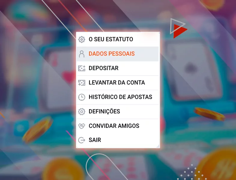 Verificar a sua conta